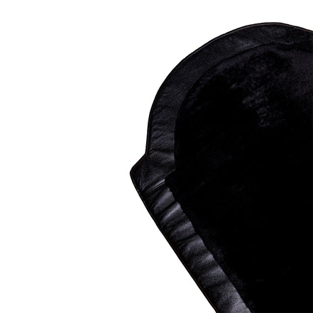 Miras Quabba Erkek Siyah Düz Namaz Seccadesi