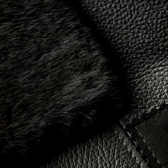 Miras Quabba Siyah Düz Namaz Seccadesi