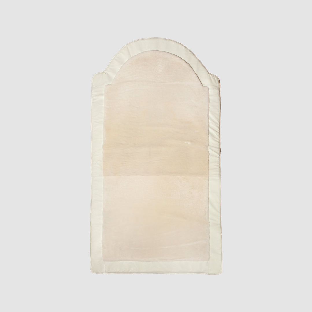 Miras Quabba Erkek Bej Düz Namaz Seccadesi