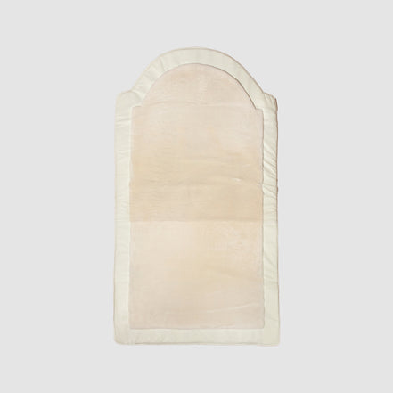 Miras Quabba Erkek Bej Düz Namaz Seccadesi