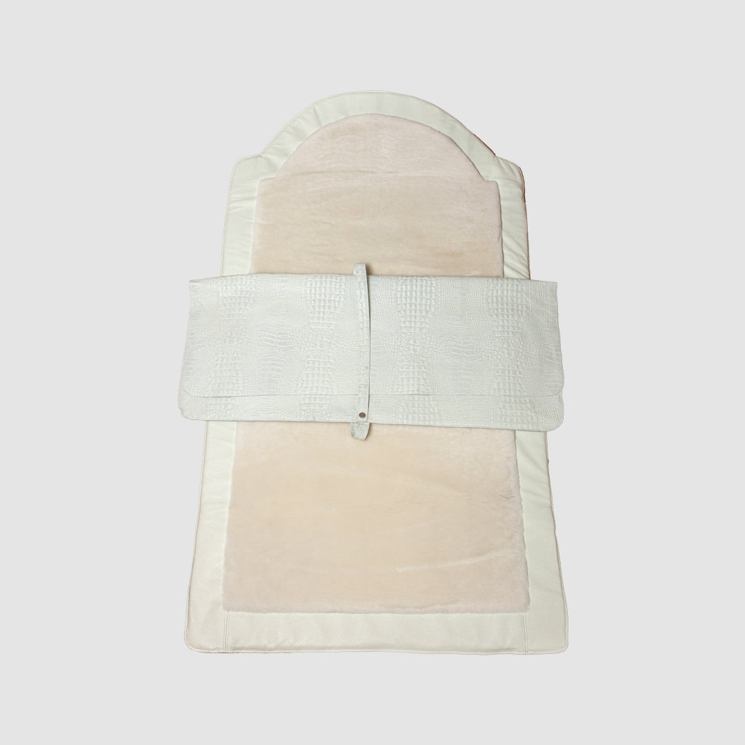 Miras Quabba Erkek Bej Düz Namaz Seccadesi