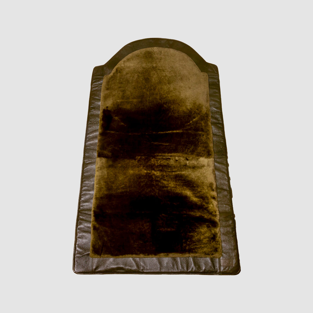 Miras Quabba Erkek Yeşil Düz Namaz Seccadesi