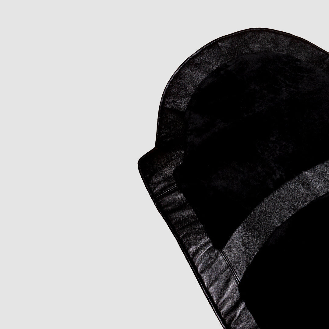 Miras Quabba Erkek Siyah Desenli Namaz Seccadesi