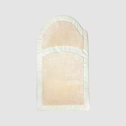 Miras Quabba Erkek Bej Desenli Namaz Seccadesi