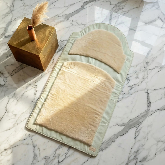 Miras Quabba Bej Desenli Namaz Seccadesi