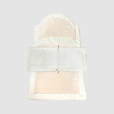 Miras Quabba Erkek Bej Desenli Namaz Seccadesi