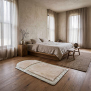 Miras Quabba Erkek Bej Desenli Namaz Seccadesi