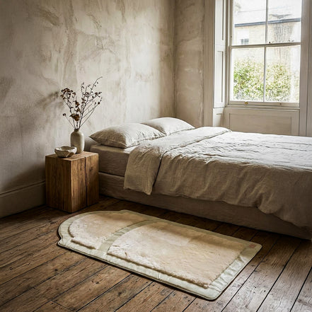 Miras Quabba Erkek Bej Desenli Namaz Seccadesi