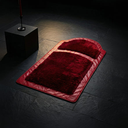 Miras Quabba Bordo Desenli Namaz Seccadesi