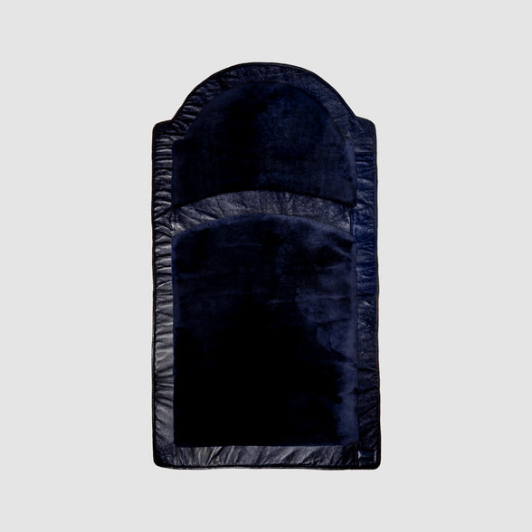 Miras Quabba Erkek Lacivert Desenli Namaz Seccadesi