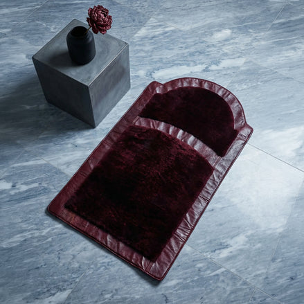 Miras Quabba Mürdüm Desenli Namaz Seccadesi