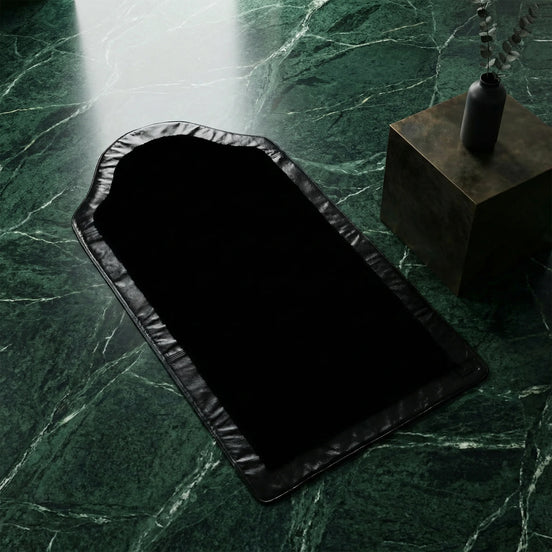 Miras Quasar Düz Siyah Namaz Seccadesi