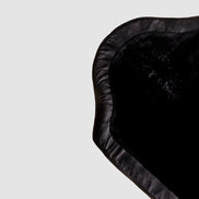 Miras Quasar Kadın Siyah Düz Namaz Seccadesi