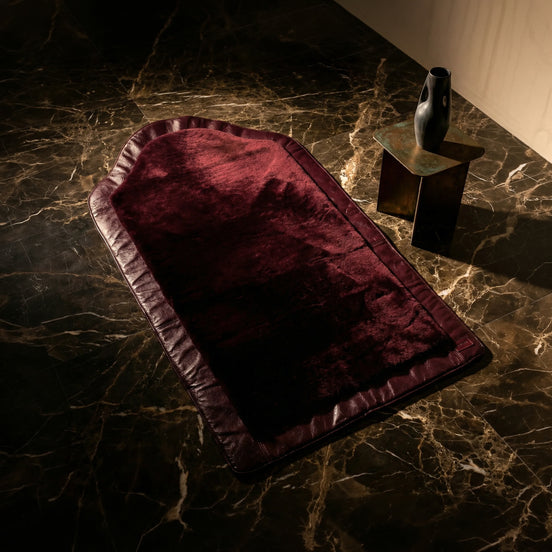 Miras Quasar Düz Mürdüm Namaz Seccadesi