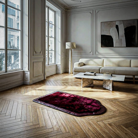 Miras Quasar Kadın Mürdüm Düz Namaz Seccadesi