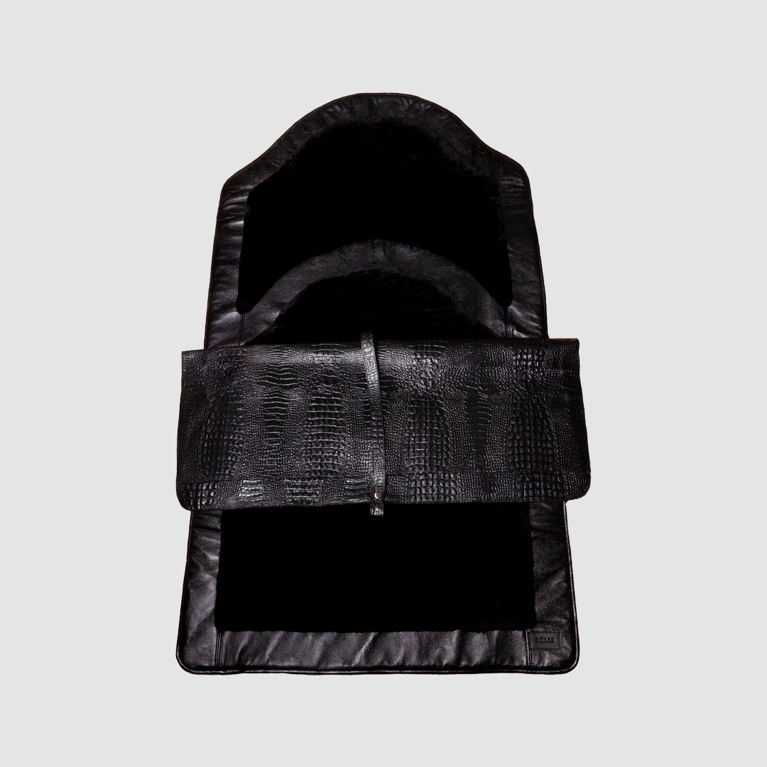 Miras Quasar Kadın Siyah Desenli Namaz Seccadesi