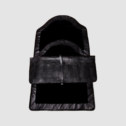 Miras Quasar Kadın Siyah Desenli Namaz Seccadesi