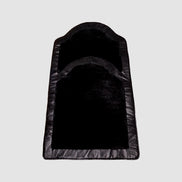 Miras Quasar Kadın Siyah Desenli Namaz Seccadesi