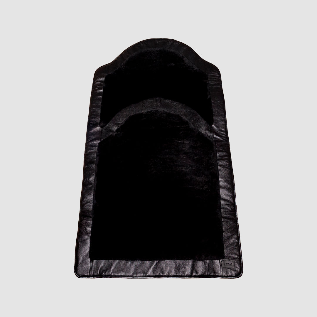 Miras Quasar Kadın Siyah Desenli Namaz Seccadesi