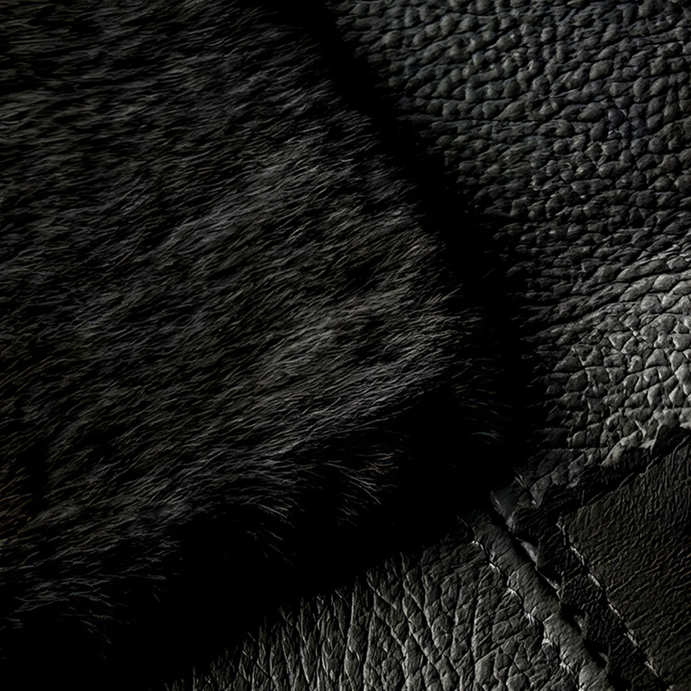 Miras Quasar Kadın Siyah Desenli Namaz Seccadesi