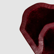 Miras Quasar Kadın Mürdüm Desenli Namaz Seccadesi