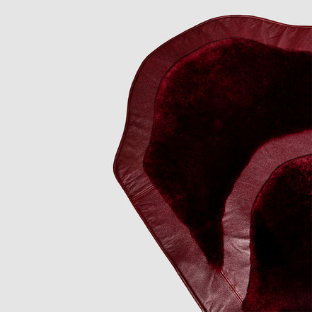 Miras Quasar Kadın Mürdüm Desenli Namaz Seccadesi