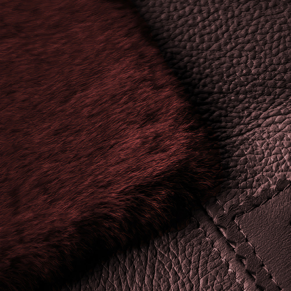 Miras Quasar Kadın Mürdüm Desenli Namaz Seccadesi