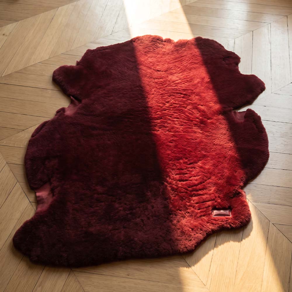 AllMiras Bordo Koltuk Şalı & Halı